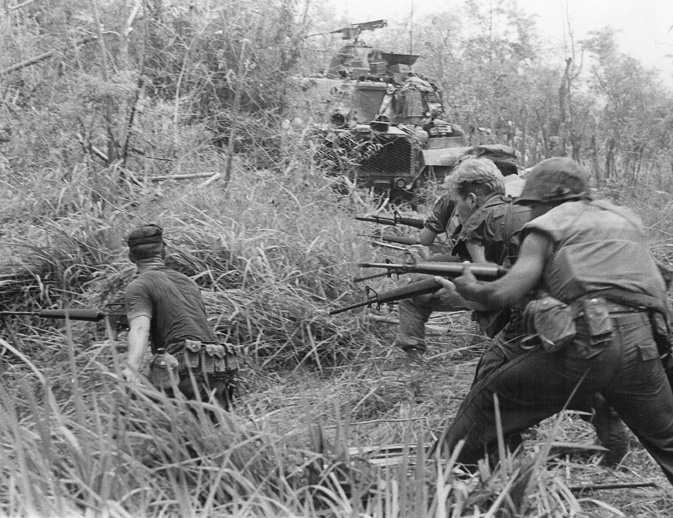 Amerikanische Soldaten in Vietnam Amerikanische Soldaten im Vietnamkrieg